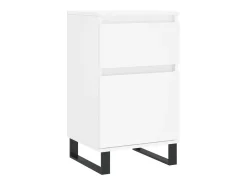 Aparador blanco 40x35x70 cm madera de ingeniería