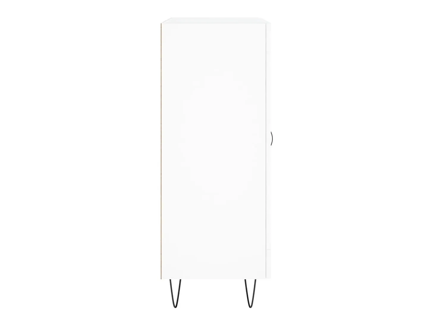 Aparador blanco 69,5x34x90 cm madera de ingeniería