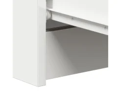 Aparador Blanco 60x35x98,5 cm Madera de Ingeniería