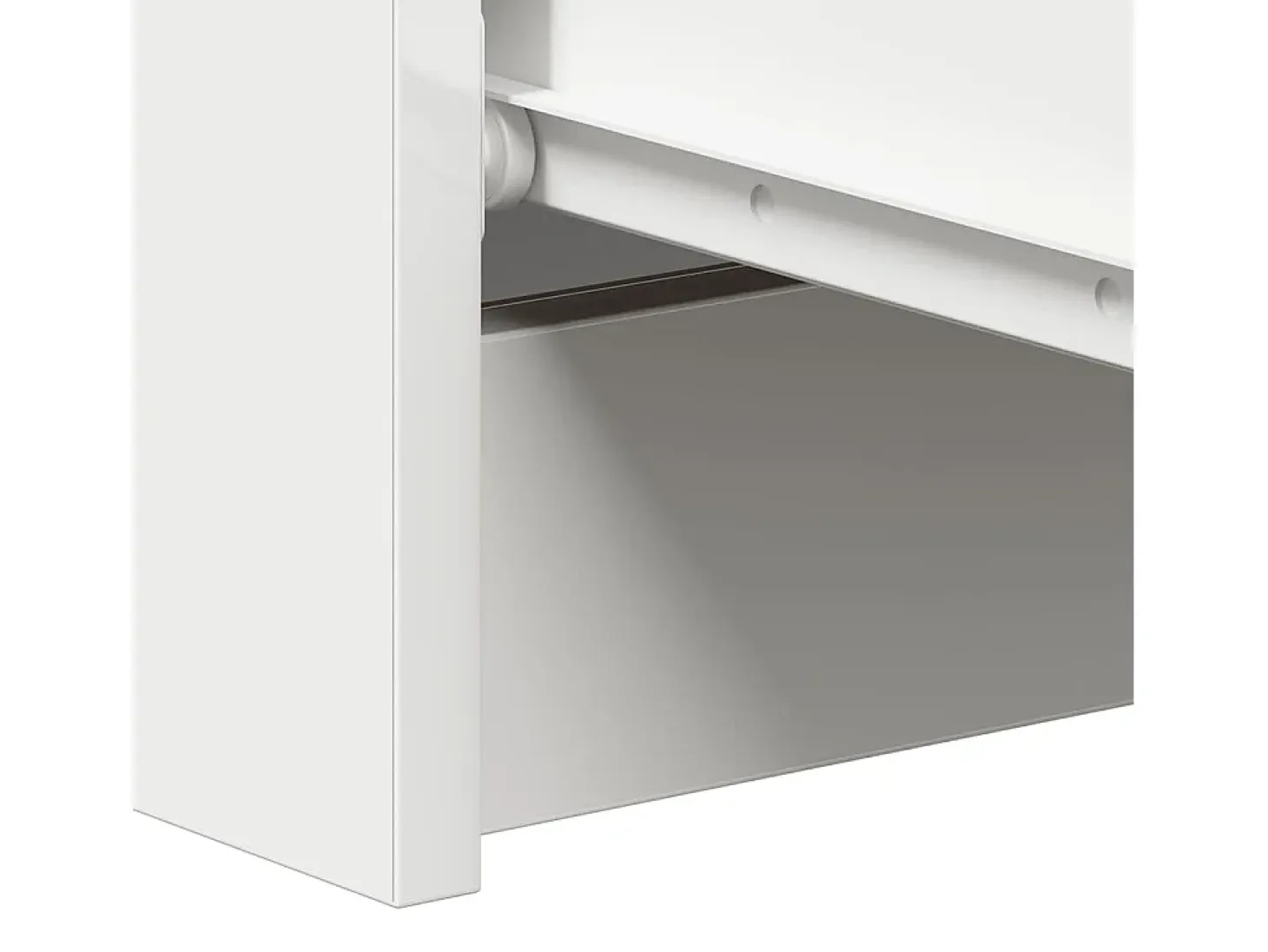Aparador Blanco 60x35x98,5 cm Madera de Ingeniería