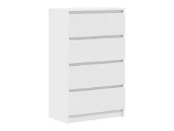 Aparador Blanco 60x35x98,5 cm Madera de Ingeniería