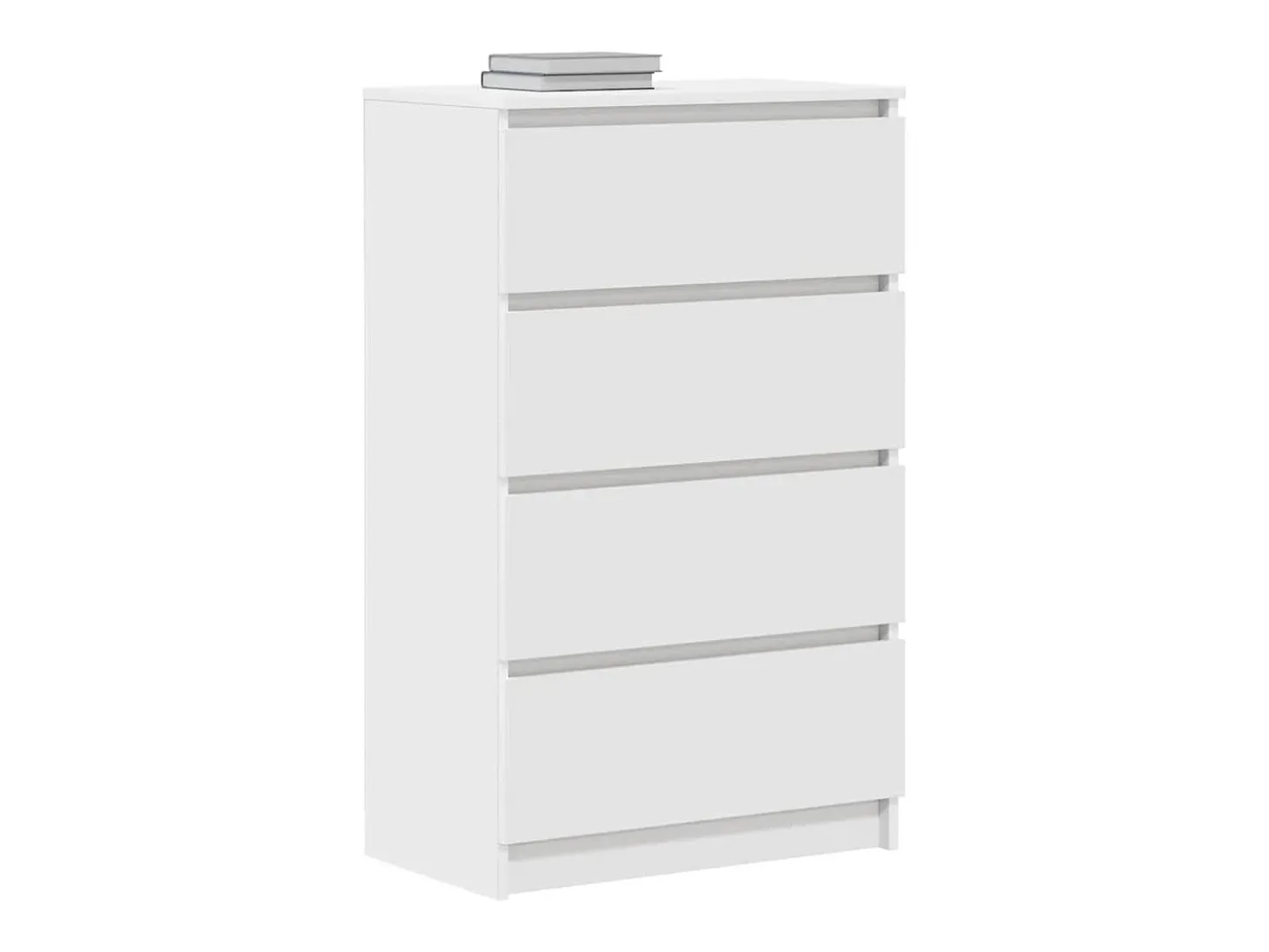Aparador Blanco 60x35x98,5 cm Madera de Ingeniería