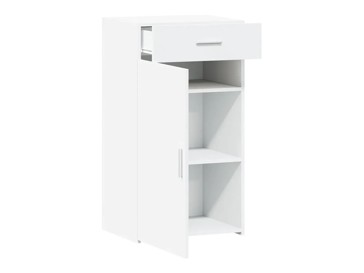 Aparador blanco 50x42,5x93 cm madera contrachapada