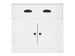 Aparador blanco 70x35,5x67,5 cm madera de ingeniería