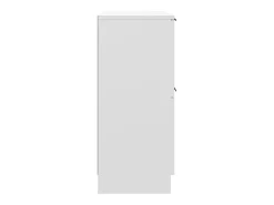 Aparador Blanco 30x30x70 cm Madera de Ingeniería