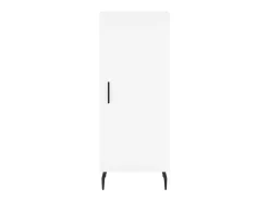 Aparador blanco 34,5x34x90 cm madera de ingeniería