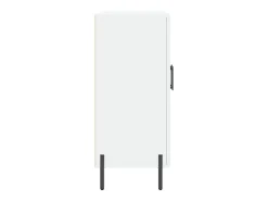 Aparador blanco 90x34x80 cm madera contrachapada