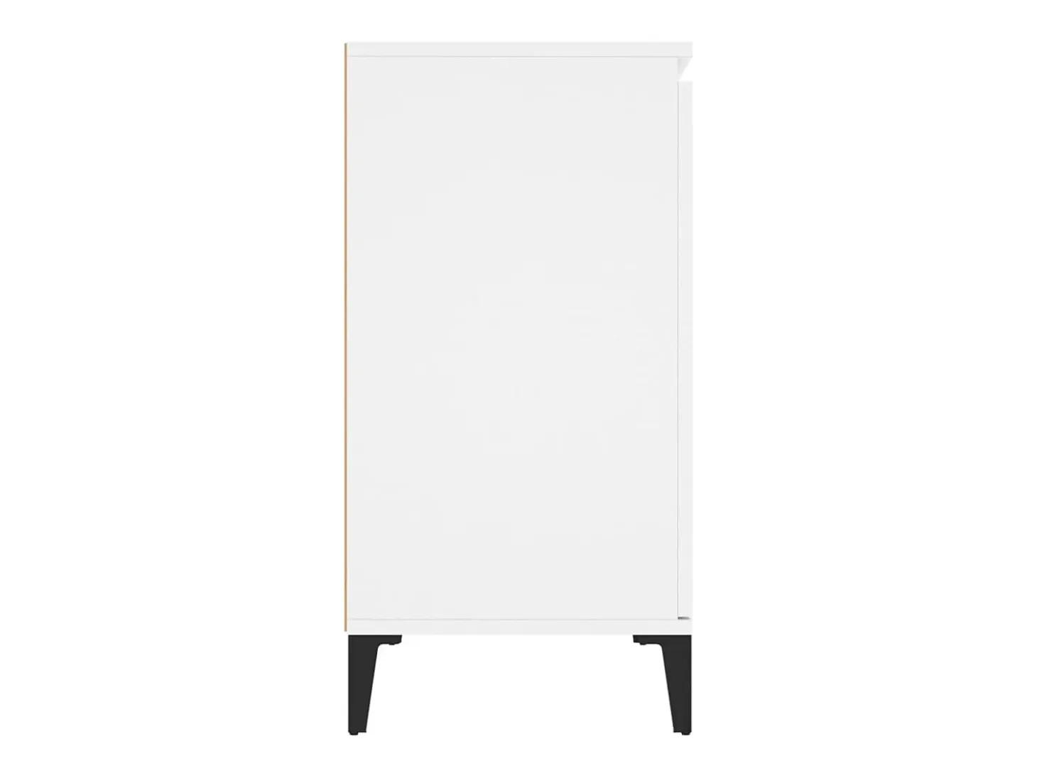 Aparador blanco 104x35x70 cm madera contrachapada