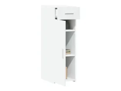 Aparador blanco 30x42,5x93 cm madera contrachapada
