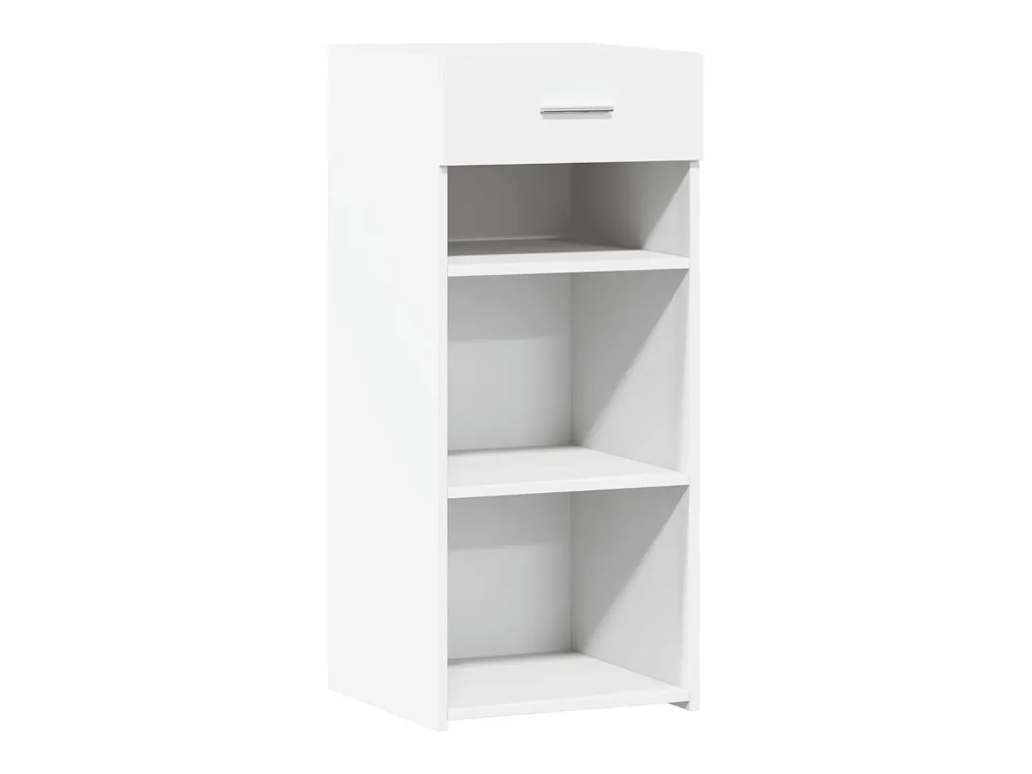 Aparador blanco 40x42,5x93 cm madera contrachapada
