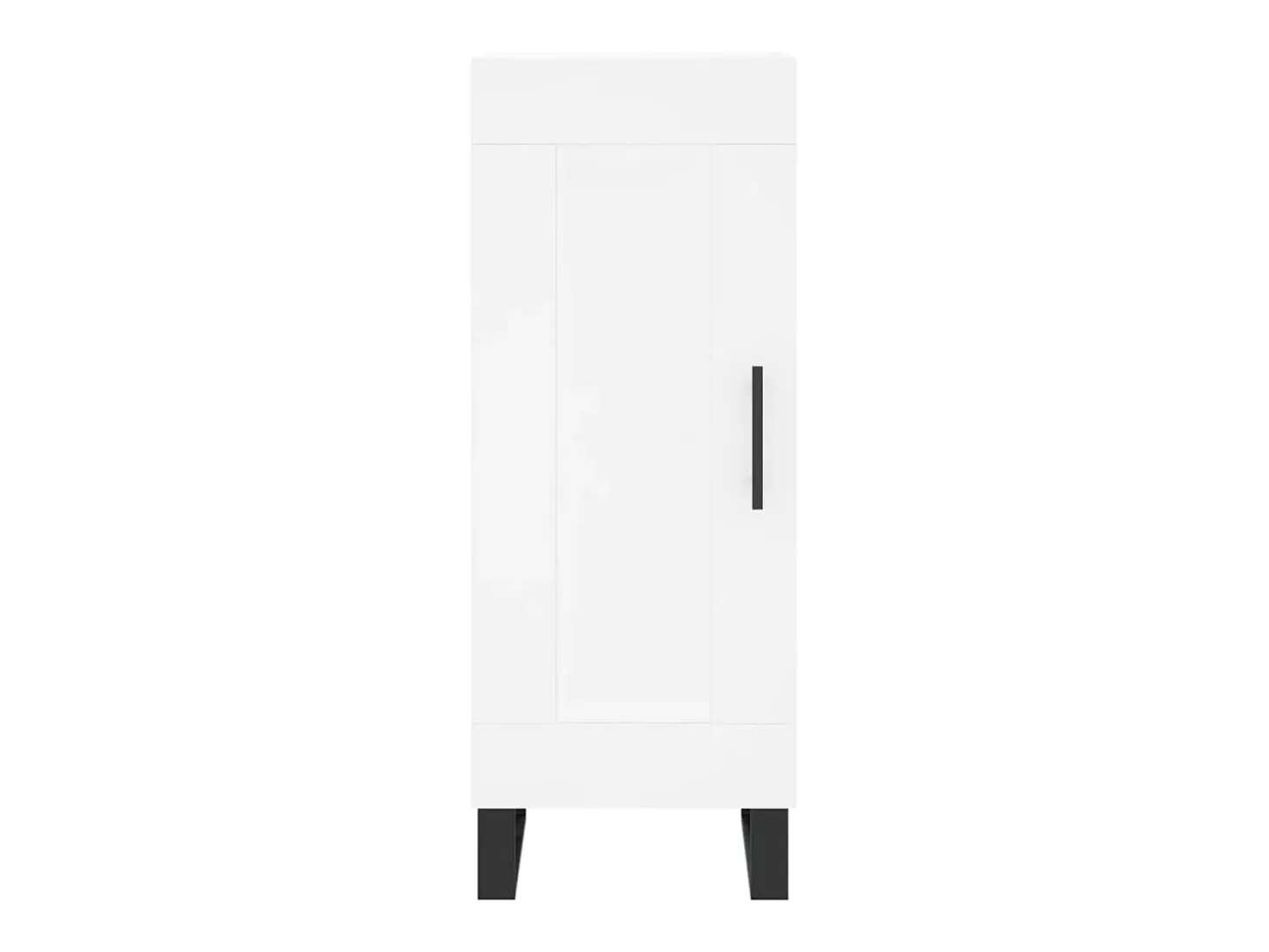Aparador blanco 34,5x34x90 cm madera de ingeniería