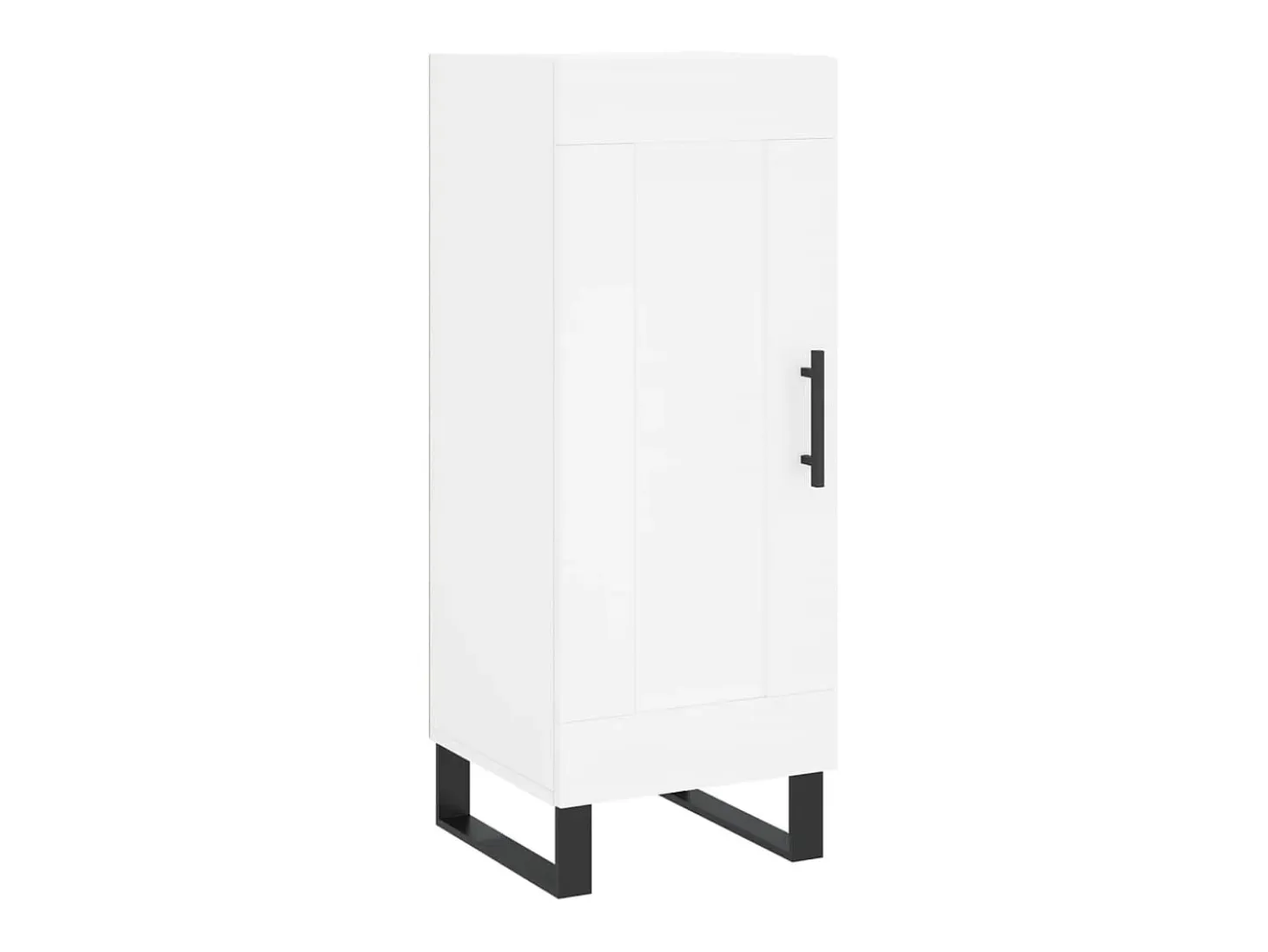 Aparador blanco 34,5x34x90 cm madera de ingeniería