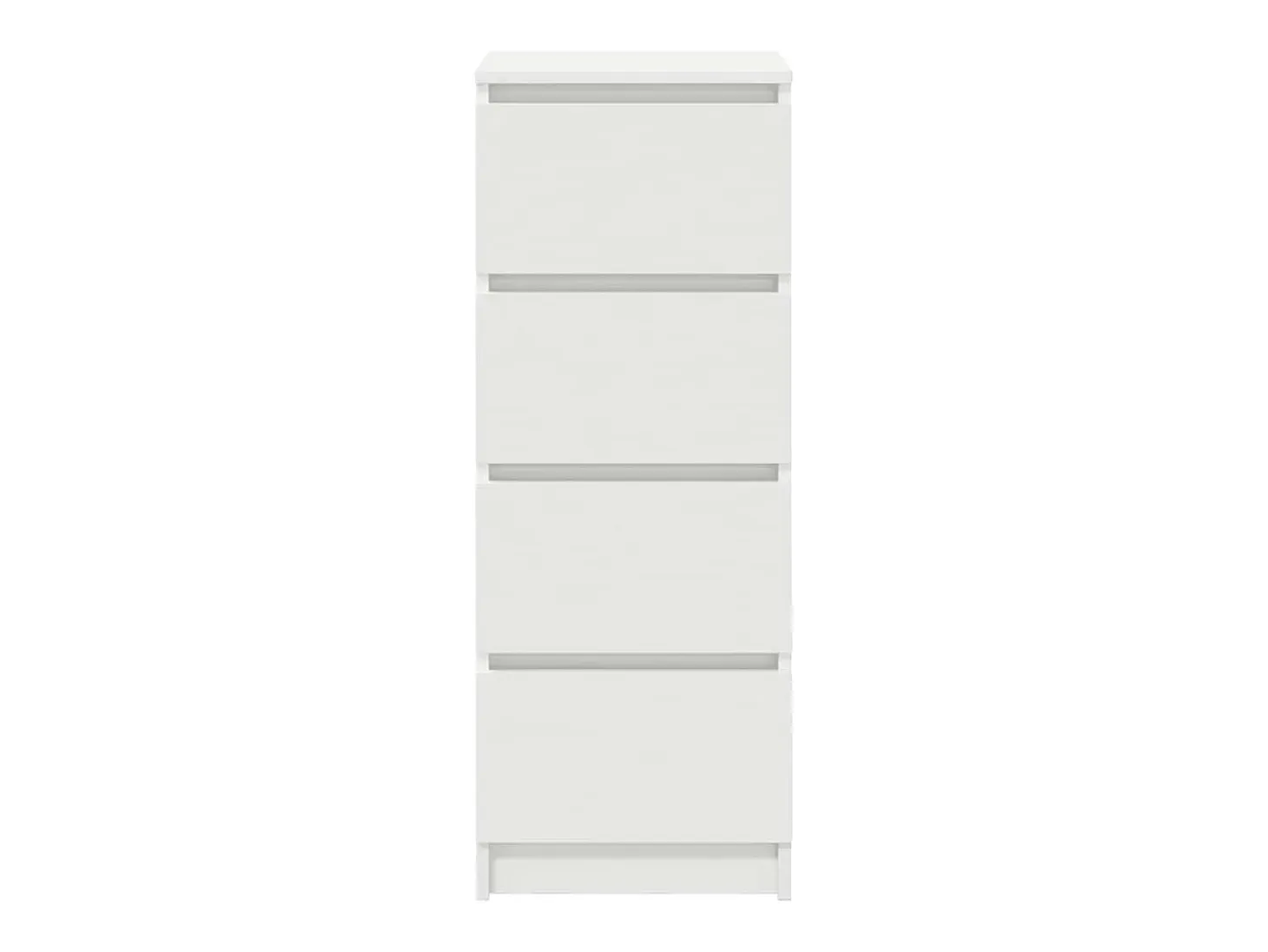 Aparador blanco 37,5x35x99 cm madera de ingeniería