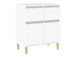 Aparador Blanco 60x35x70 cm Madera de Ingeniería
