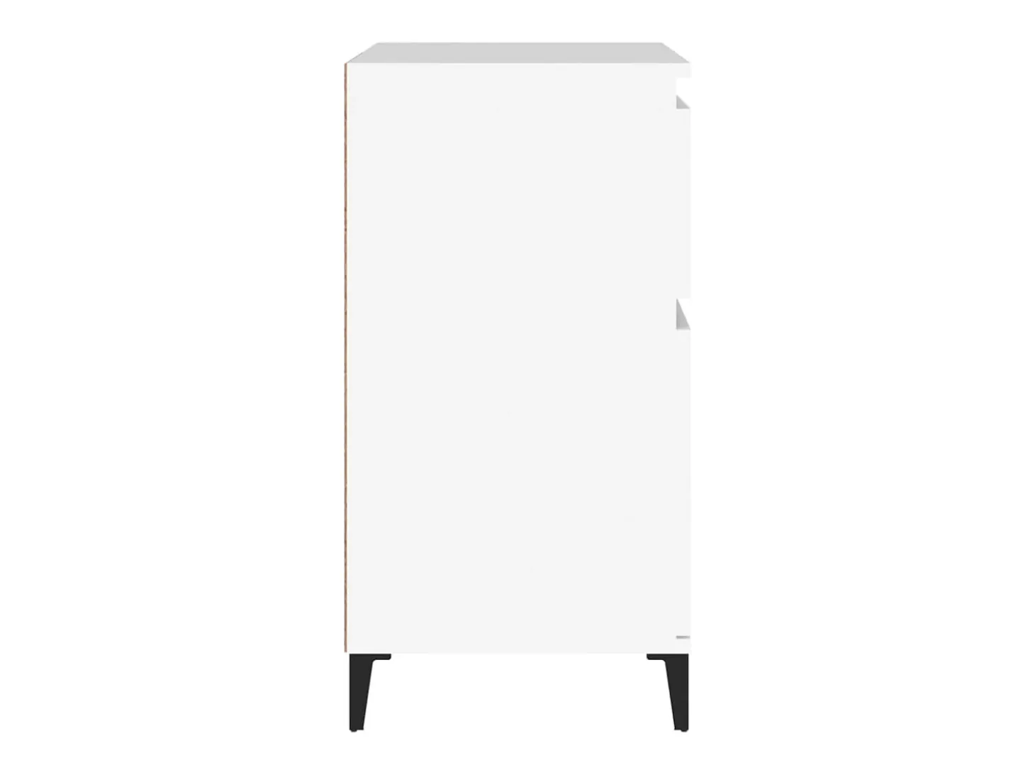 Aparador Blanco 60x35x70 cm Madera de Ingeniería