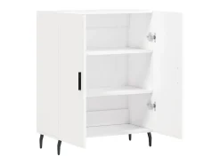 Aparador blanco 69,5x34x90 cm madera de ingeniería