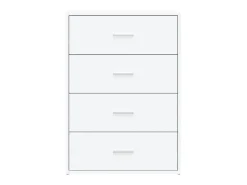 Aparador blanco 60x31x84 cm madera contrachapada