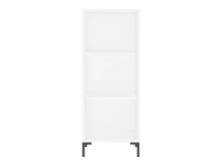 Aparador blanco 34,5x32,5x90 cm madera contrachapada
