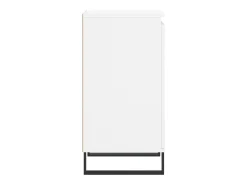 Aparador blanco 40x35x70 cm madera de ingeniería