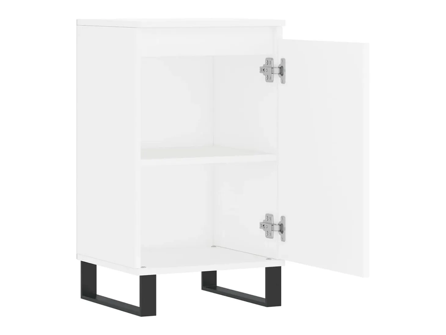 Aparador blanco 40x35x70 cm madera de ingeniería