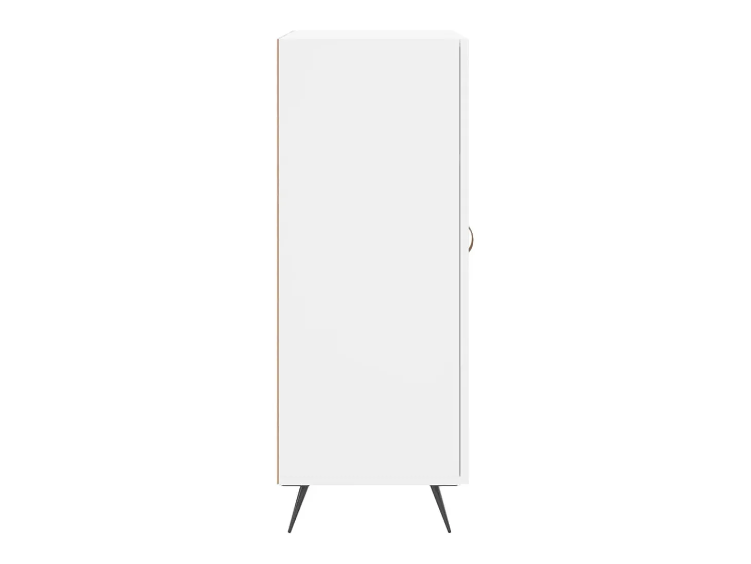 Aparador blanco 69,5x34x90 cm madera de ingeniería