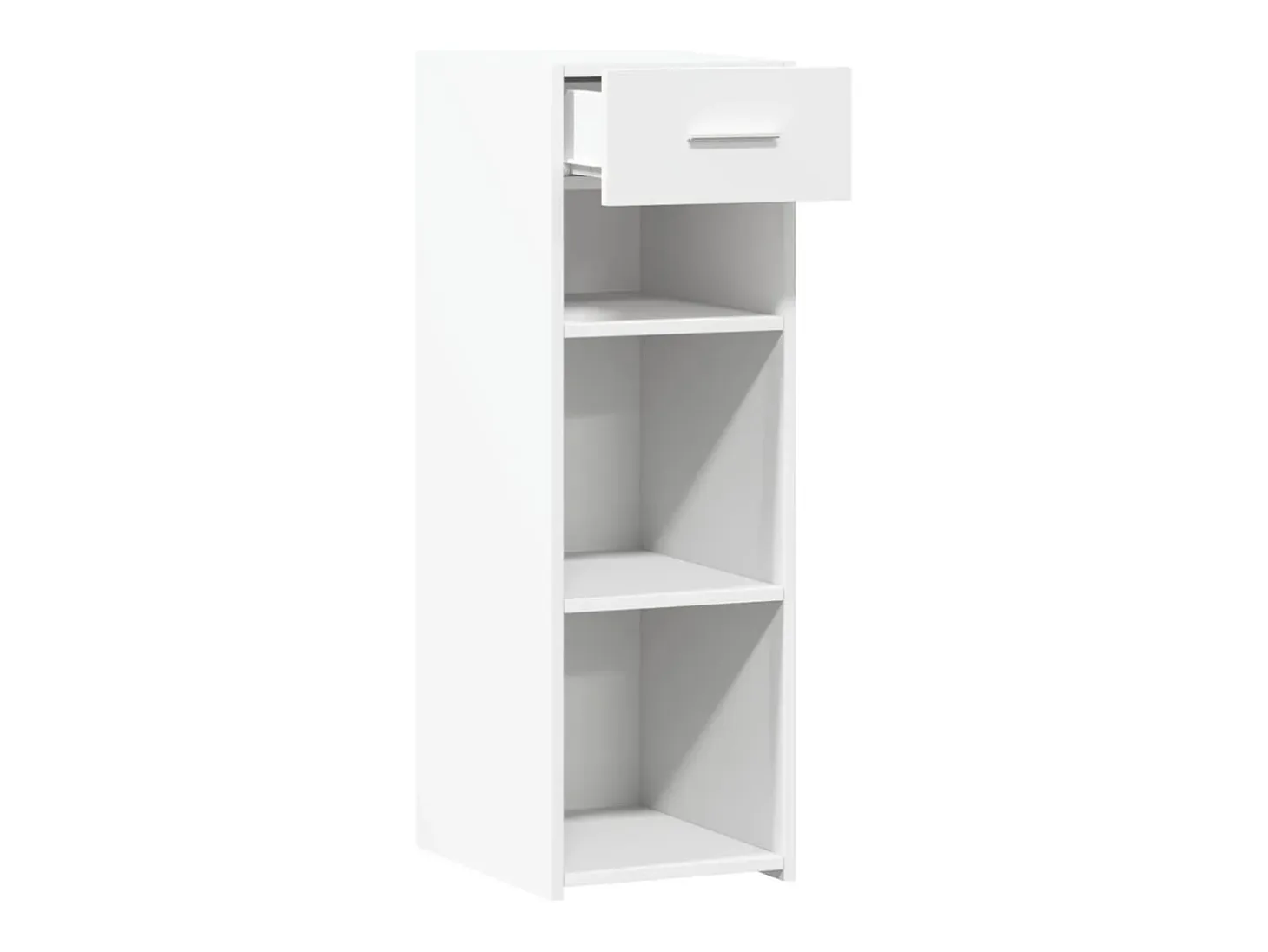 Aparador blanco 30x42,5x93 cm madera contrachapada