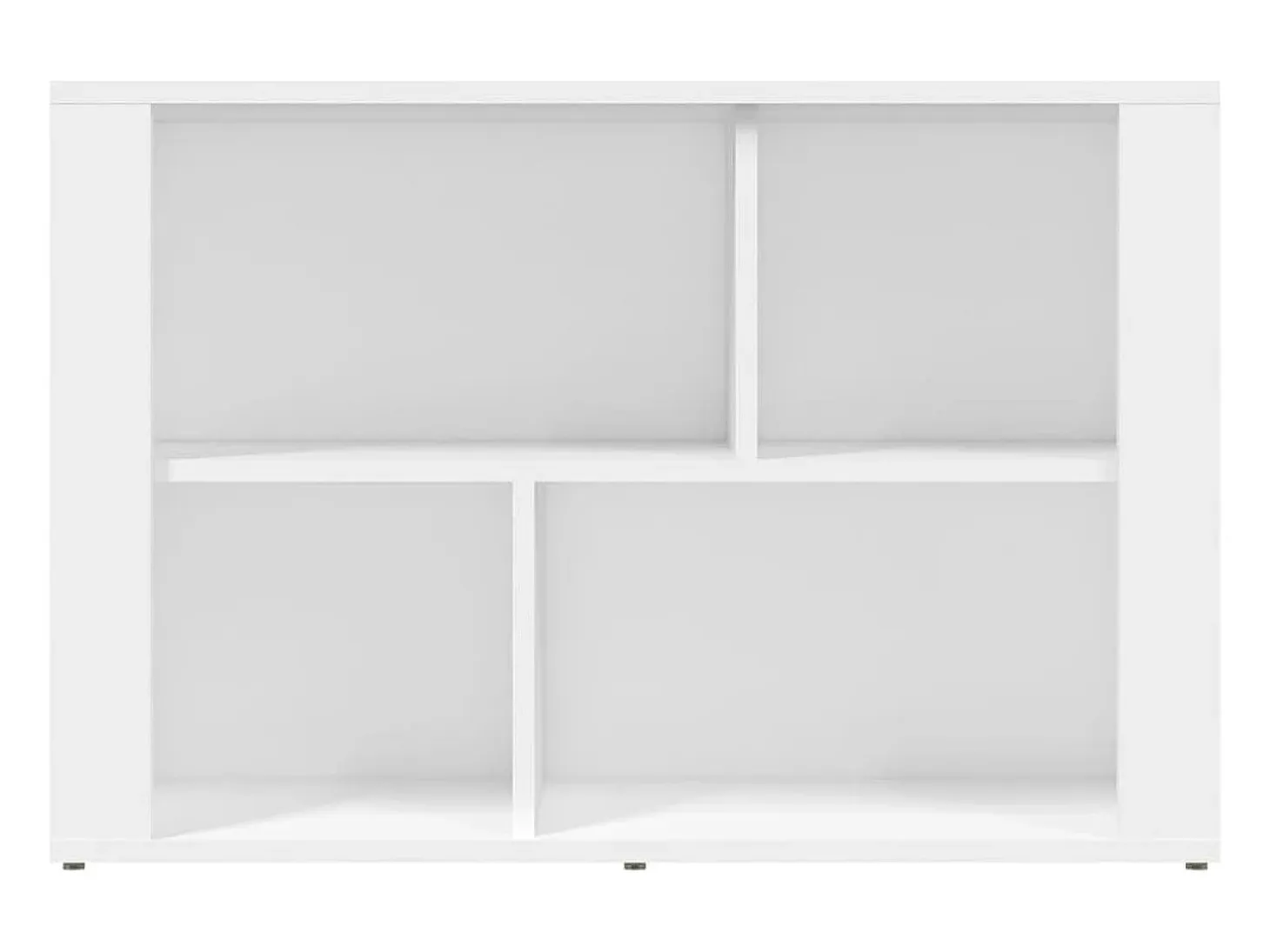 Aparador Blanco 80x30x54 cm Madera de Ingeniería