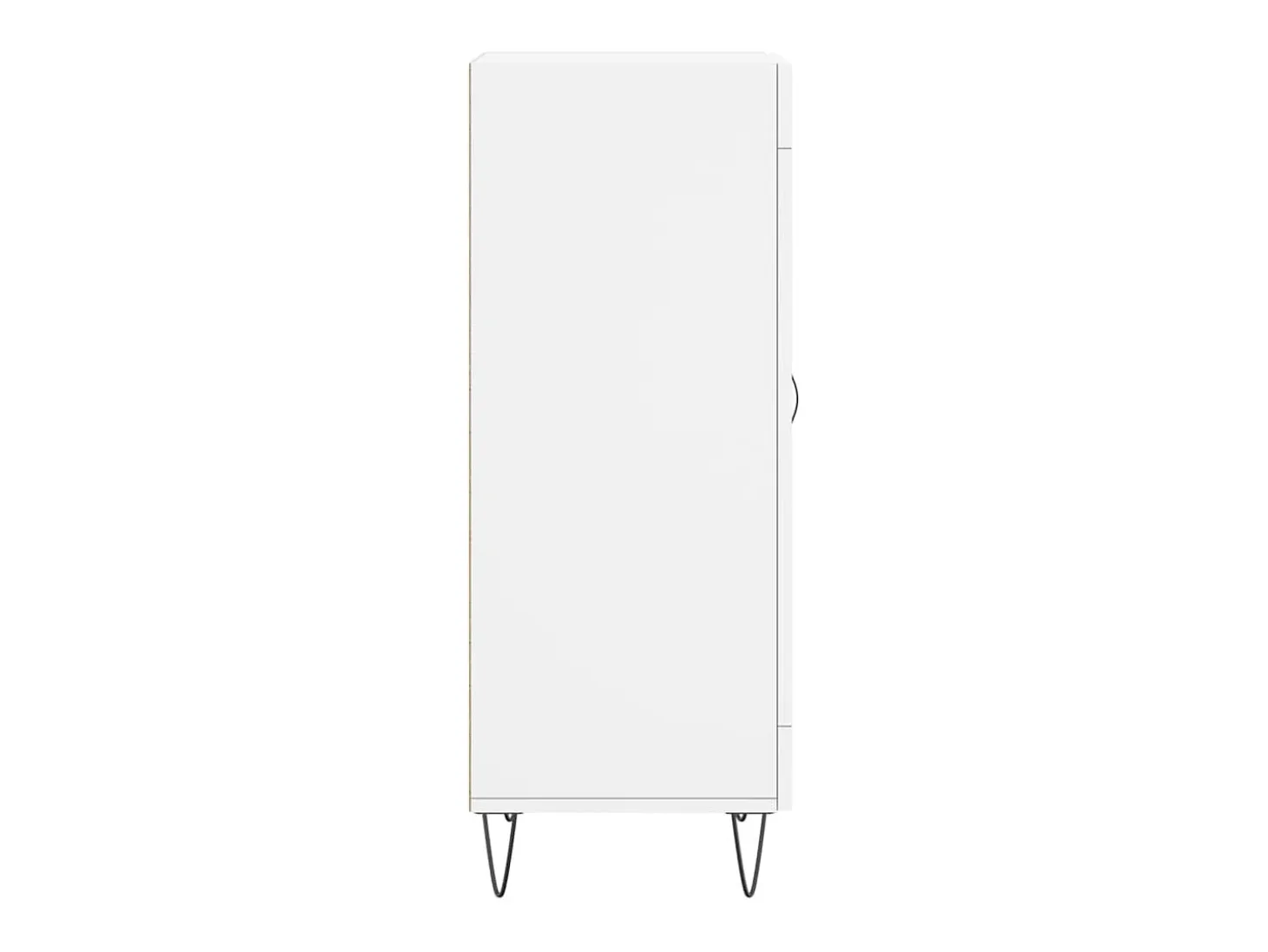 Aparador blanco 34,5x34x90 cm madera de ingeniería