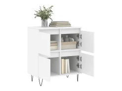 Aparador Blanco 60x35x70 cm Madera de Ingeniería
