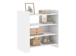 Aparador blanco 73,5x35x75 cm madera de ingeniería