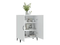 Aparador Blanco 70x34x90 cm Madera de Ingeniería