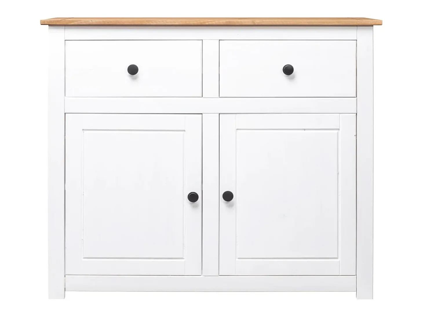 Aparador Blanco 93x40x80 cm Pino Gama Panamá