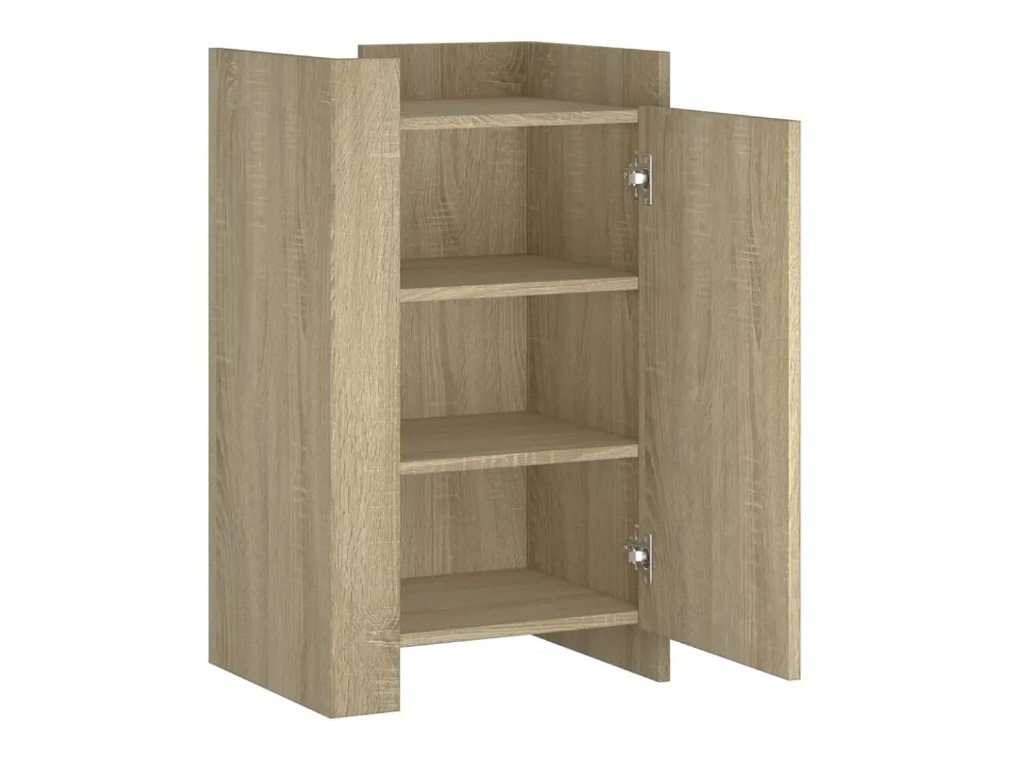 Aparador buffet cómoda armario unidad de almacenamiento organizador cocina salón salón Sonoma 45 x 35 x 75 cm madera contrachapada marrón 02_0031571