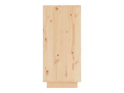 Aparador buffet cómoda armario mueble organizador cocina salón salón 31,5 x 34 x 75 cm madera maciza de pino marrón 02_0029570