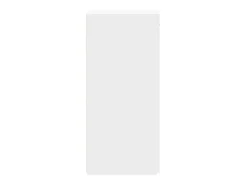Aparador buffet cómoda armario mueble organizador cocina salón salón 50 x 42,5 x 93 cm madera contrachapada blanco 02_0030320