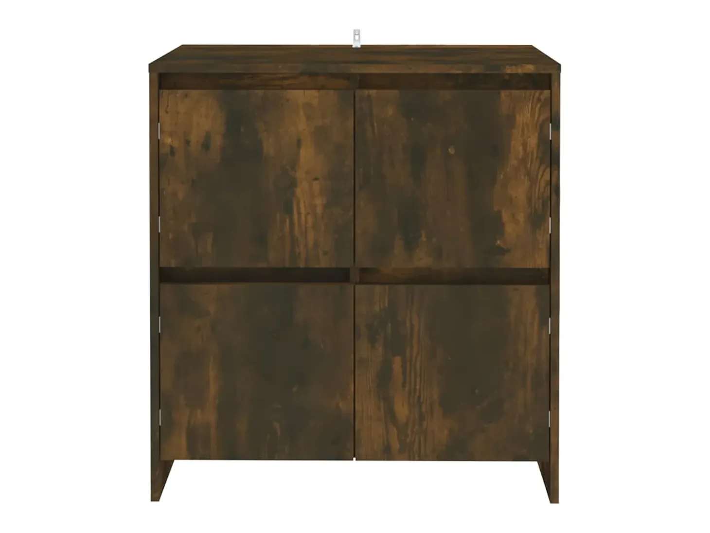 Aparador buffet cómoda armario mueble organizador cocina salón salón juego de 2 70 x 41 x 75 cm madera contrachapada marrón 02_0036748