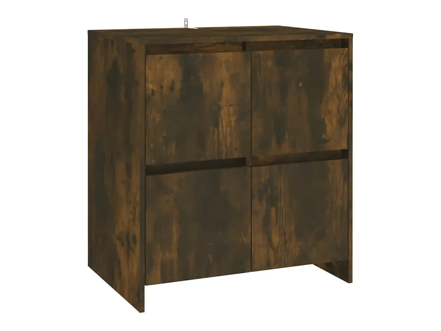 Aparador buffet cómoda armario mueble organizador cocina salón salón juego de 2 70 x 41 x 75 cm madera contrachapada marrón 02_0036748