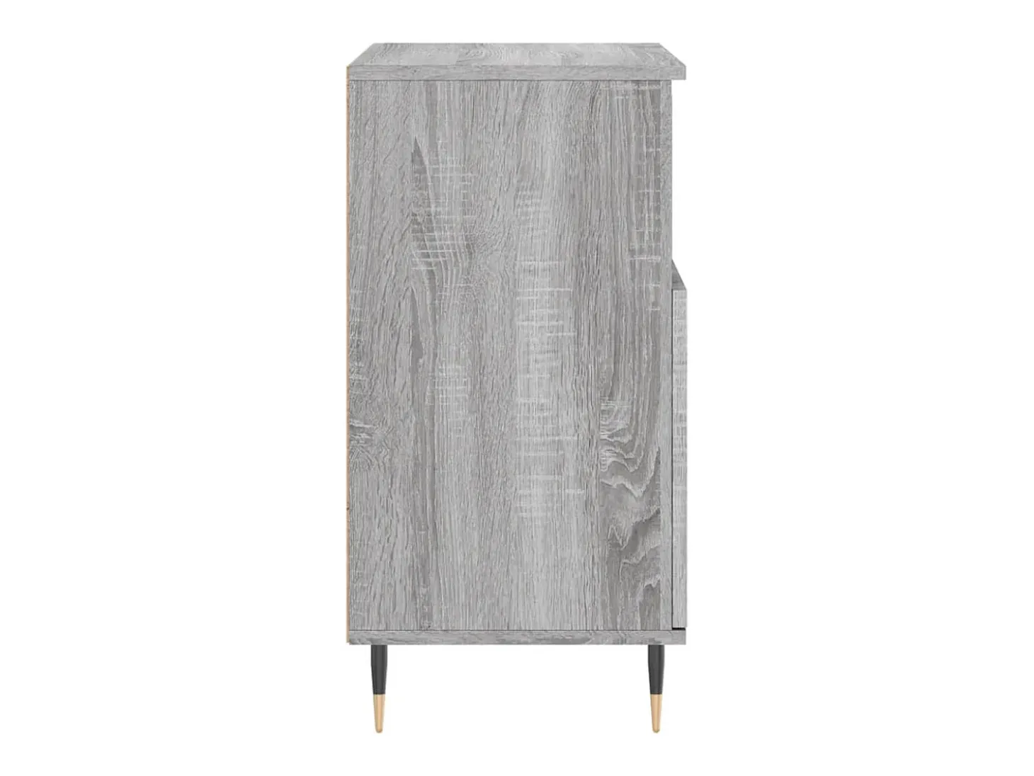 Aparador buffet cómoda armario unidad de almacenamiento organizador cocina salón salonsonoma 60 x 35 x 70 cm madera contrachapada gris 02_0036409