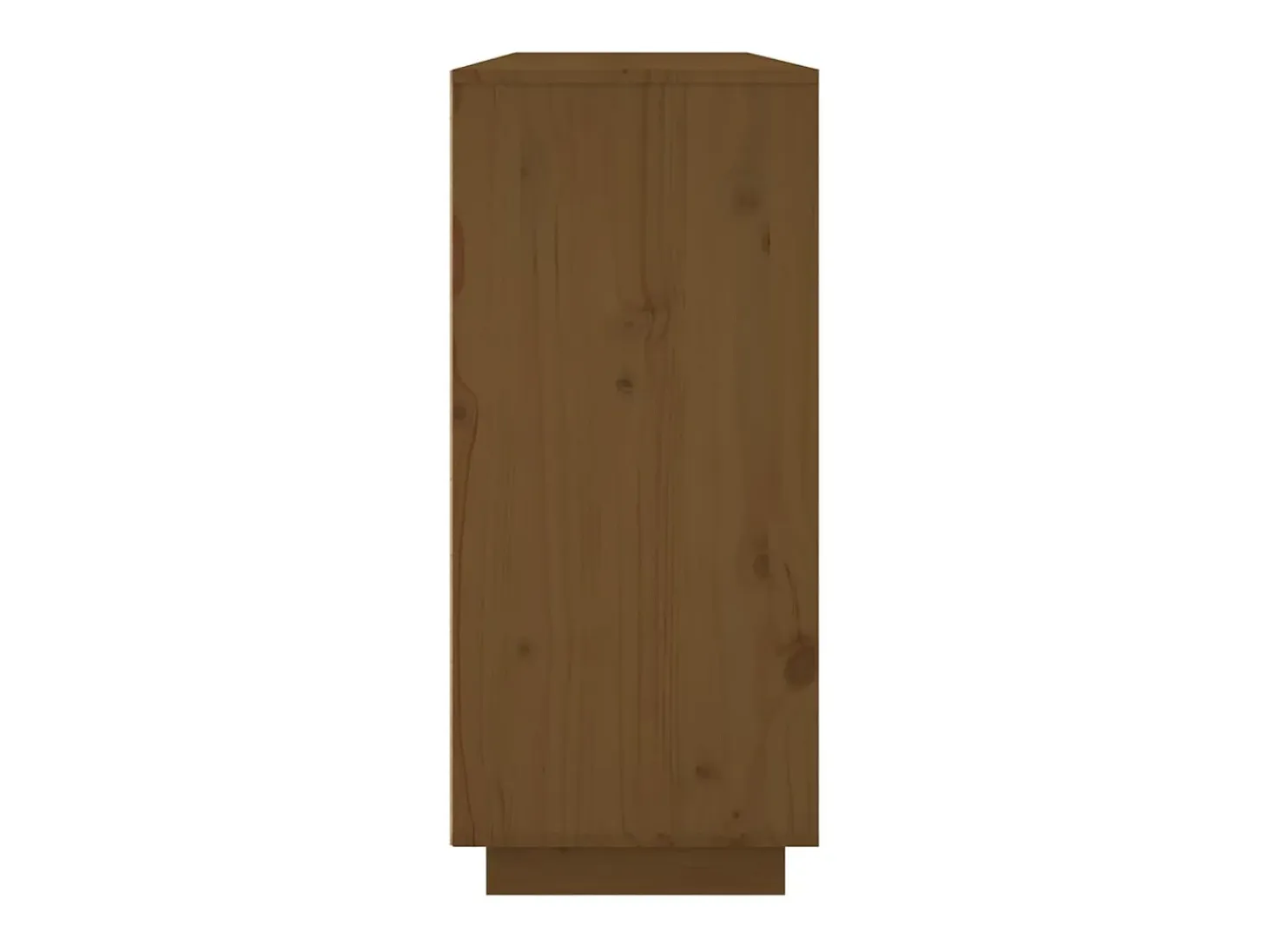 Aparador buffet cómoda armario mueble organizador cocina salón salón 120 x 35 x 80 cm madera maciza de pino marrón 02_0035737