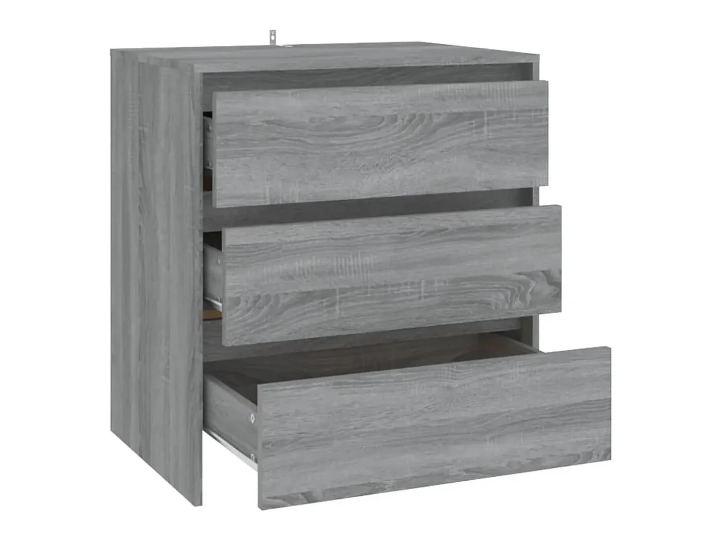 Aparador buffet cómoda armario unidad de almacenamiento organizador cocina salón salonsonoma 70 x 41 x 75 cm madera contrachapada gris 02_0036520