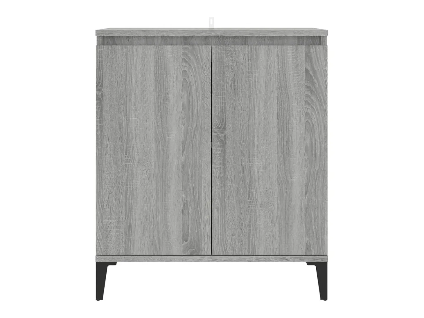 Aparador buffet cómoda armario unidad de almacenamiento organizador cocina salón salonsonoma 60 x 35 x 70 cm madera contrachapada gris 02_0036408