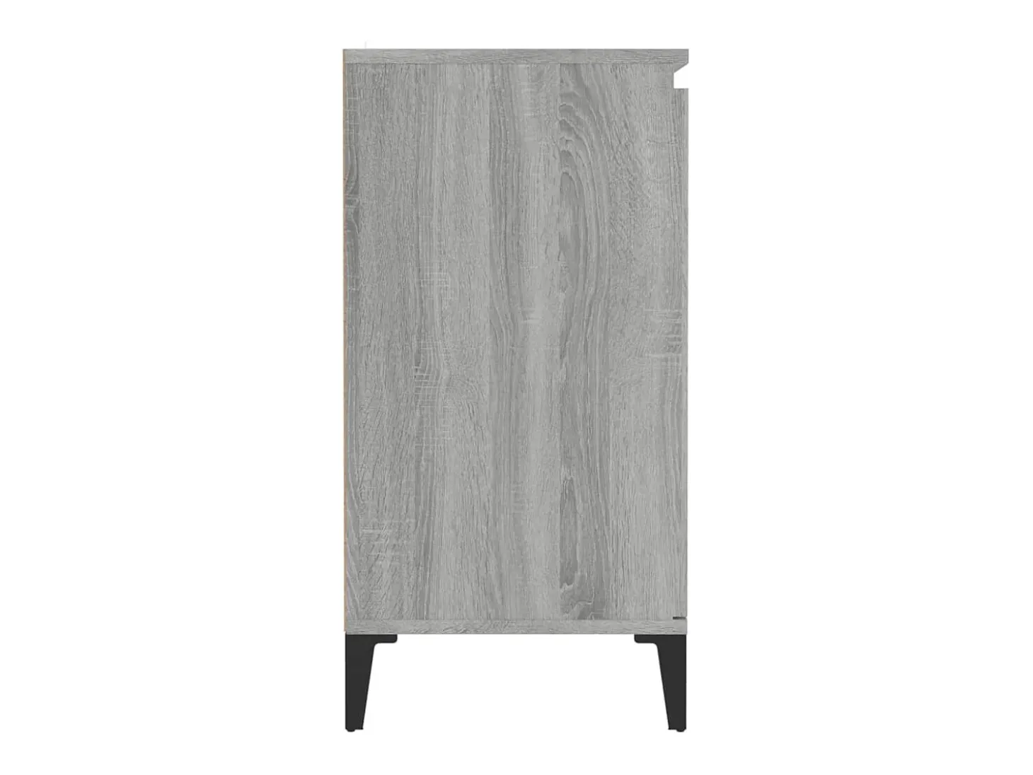 Aparador buffet cómoda armario unidad de almacenamiento organizador cocina salón salonsonoma 60 x 35 x 70 cm madera contrachapada gris 02_0036408