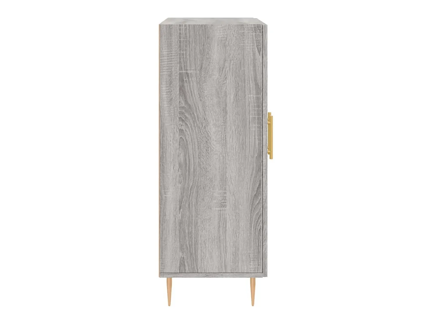 Aparador buffet cómoda armario unidad de almacenamiento organizador cocina salón salonsonoma 69,5 x 34 x 90 cm madera contrachapada gris 02_0036456
