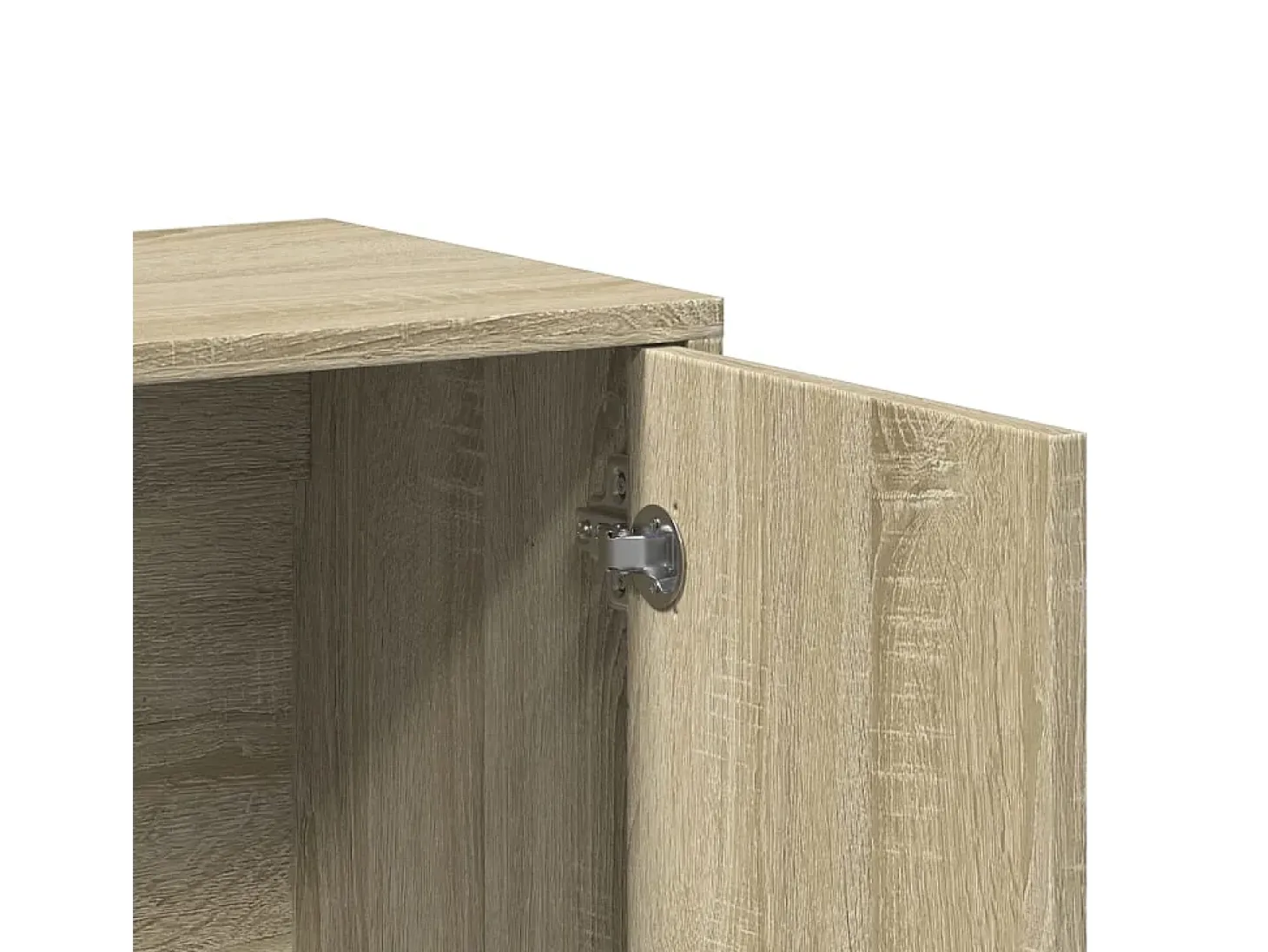Aparador buffet cómoda armario unidad de almacenamiento organizador cocina salón salón juego de 2 sonoma 60 x 31 x 70 cm madera contrachapada marrón 02_0036814