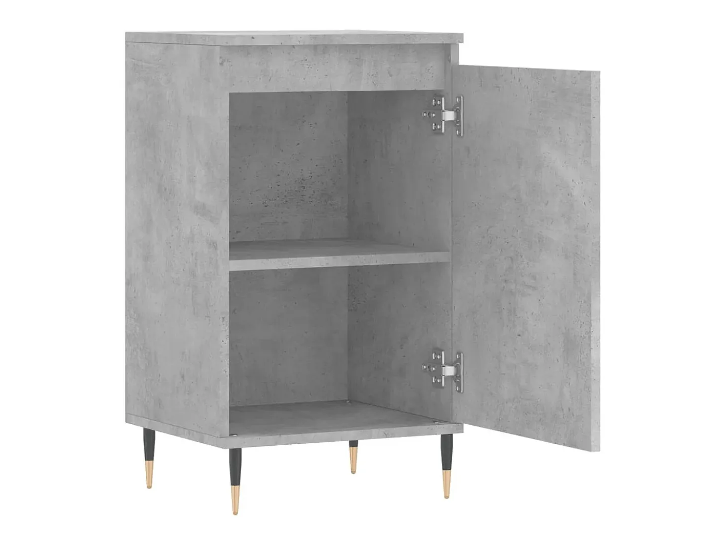 Aparador buffet cómoda armario mueble organizador cocina salón salón juego de 2 40 x 35 x 70 cm madera contrachapada negra 02_0036845