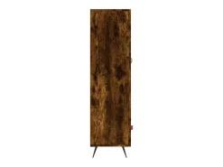 Aparador buffet cómoda armario mueble organizador cocina salón salón alto 69,5 x 31 x 115 cm madera contrachapada marrón 02_0033403