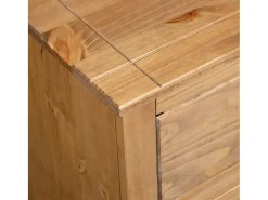 Aparador buffet cómoda armario unidad de almacenamiento organizador cocina salón salón 80 x 40 x 83 cm Pino gama Panamá marrón 02_0029659