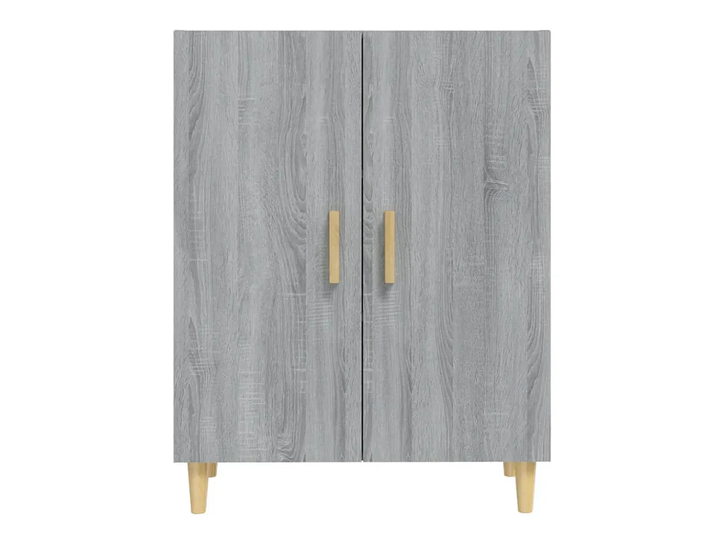 Aparador buffet cómoda armario unidad de almacenamiento organizador cocina salón salonsonoma 70 x 34 x 90 cm madera contrachapada gris 02_0036509