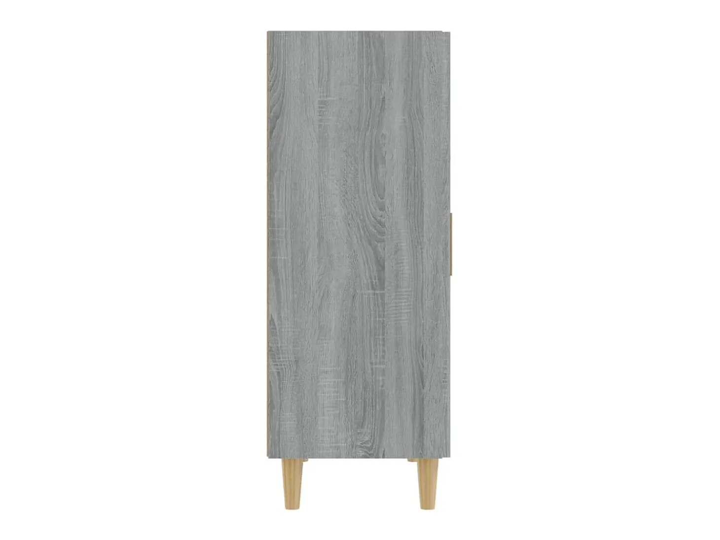 Aparador buffet cómoda armario unidad de almacenamiento organizador cocina salón salonsonoma 70 x 34 x 90 cm madera contrachapada gris 02_0036509