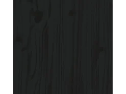 Aparador buffet cómoda armario unidad de almacenamiento organizador cocina salón salón juego de 2 32 x 34 x 75 cm madera maciza de pino negro 02_0036896